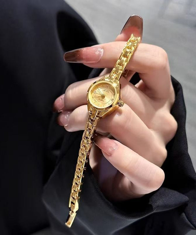 Unisex Armbåndsur Med Quartz Urværk og Zircon Detaljer 0