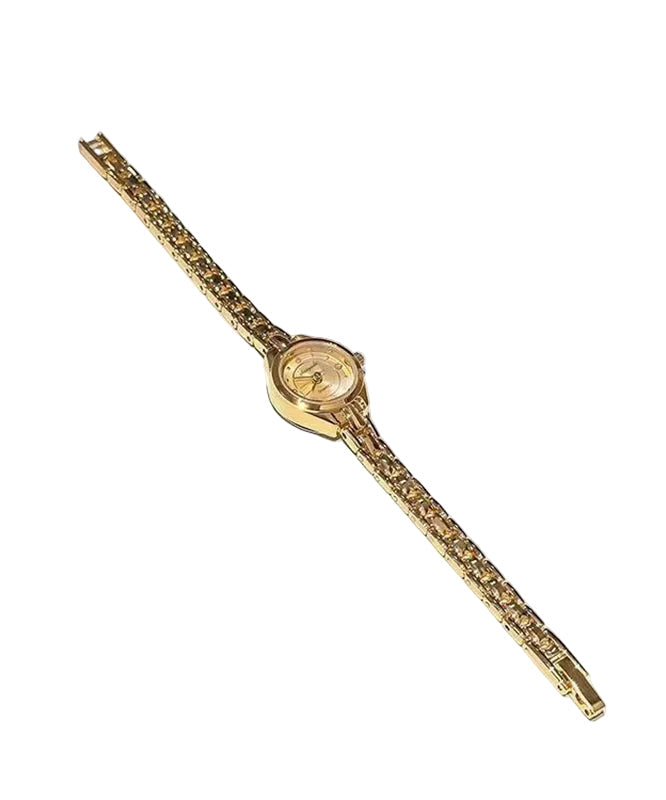 Unisex Armbåndsur Med Quartz Urværk og Zircon Detaljer 1
