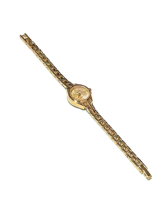Unisex Armbåndsur Med Quartz Urværk og Zircon Detaljer 1
