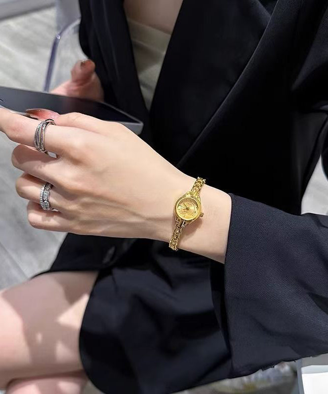 Unisex Armbåndsur Med Quartz Urværk og Zircon Detaljer 2