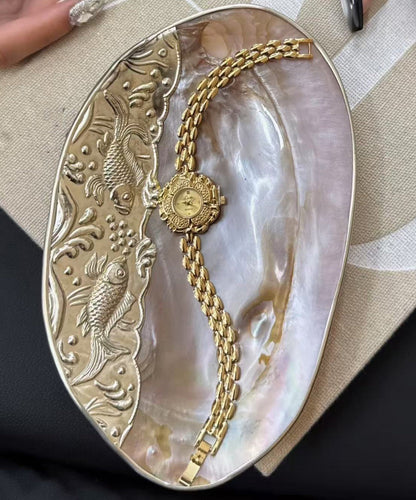 Unisex Armbåndsur med Metal Kæde Design 2