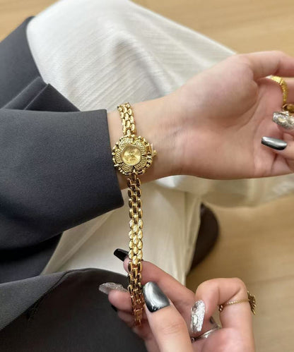 Unisex Armbåndsur med Metal Kæde Design 3