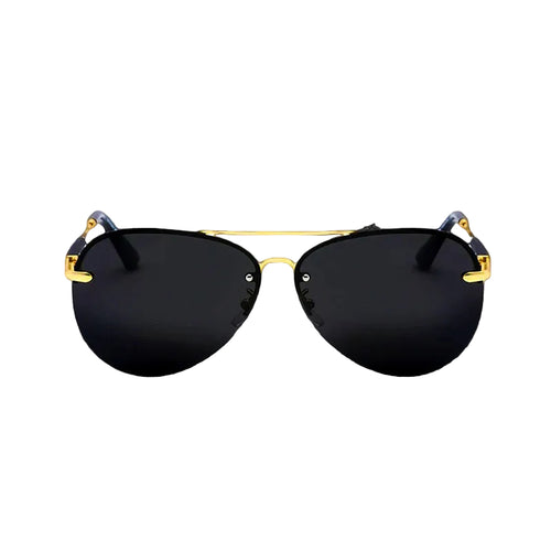 Unisex Aviator Solbriller Metal Design 1
