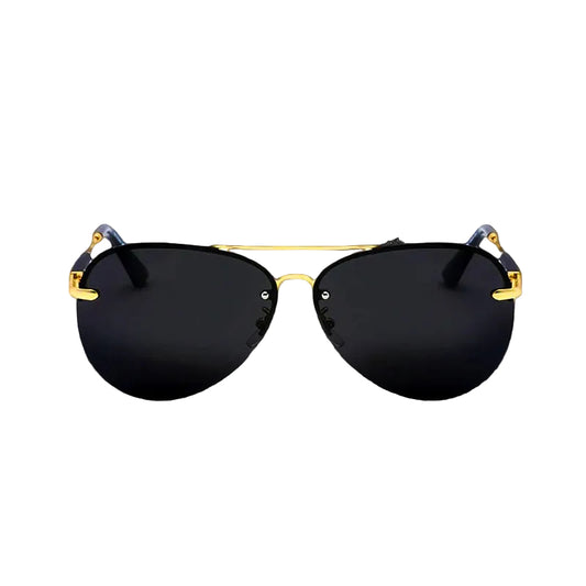 Unisex Aviator Solbriller Metal Design 1