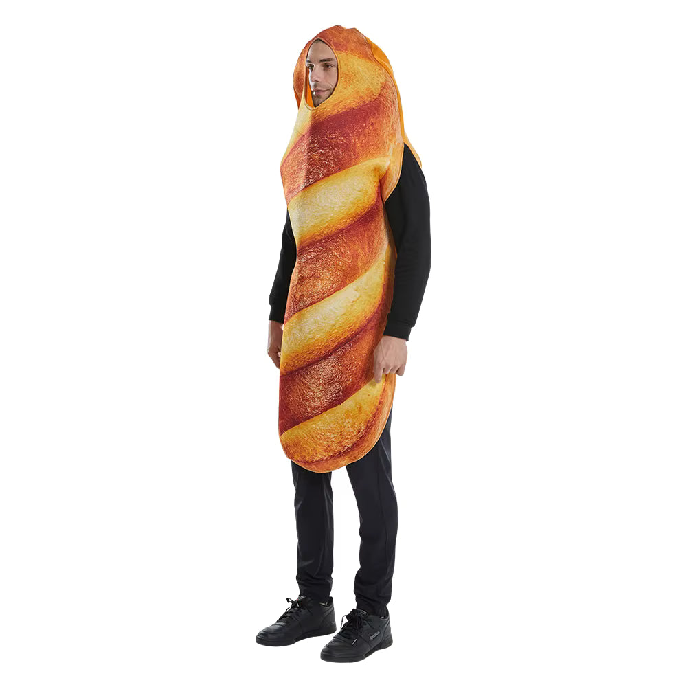Unisex Baguette Kostume Tunika til Fest og Karneval 4