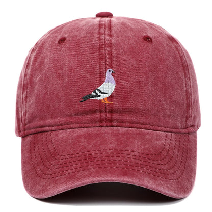 Unisex Bomuldshætte med Broderet Design 0