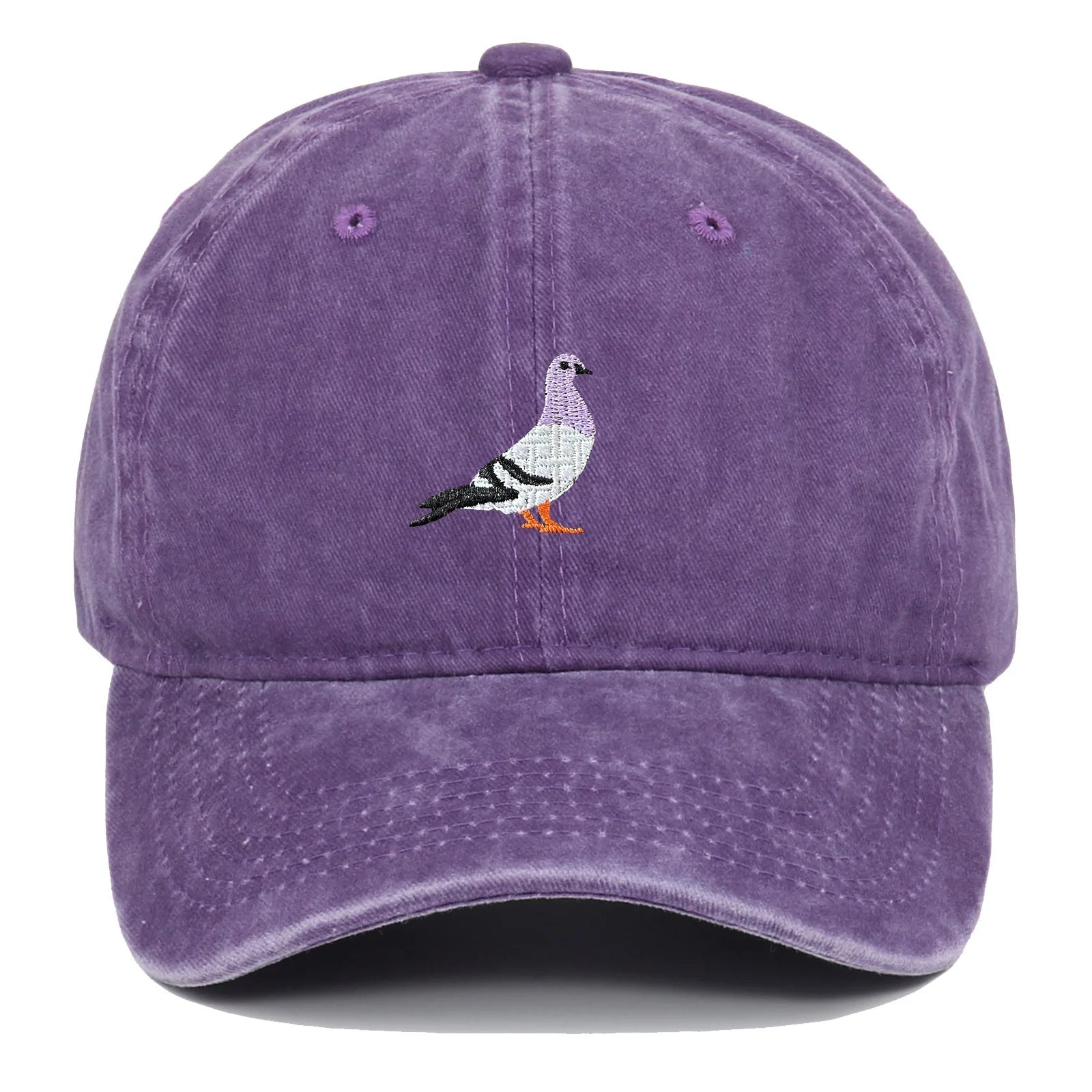 Unisex Bomuldshætte med Broderet Design 3