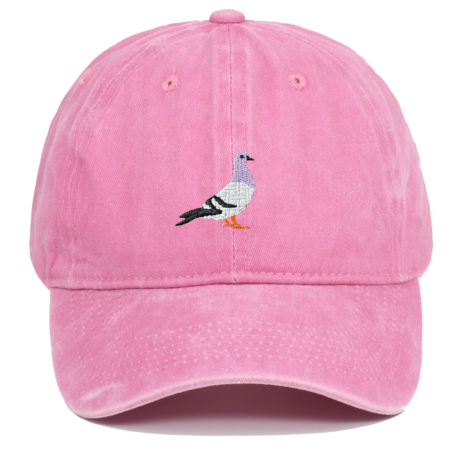 Unisex Bomuldshætte med Broderet Design 4