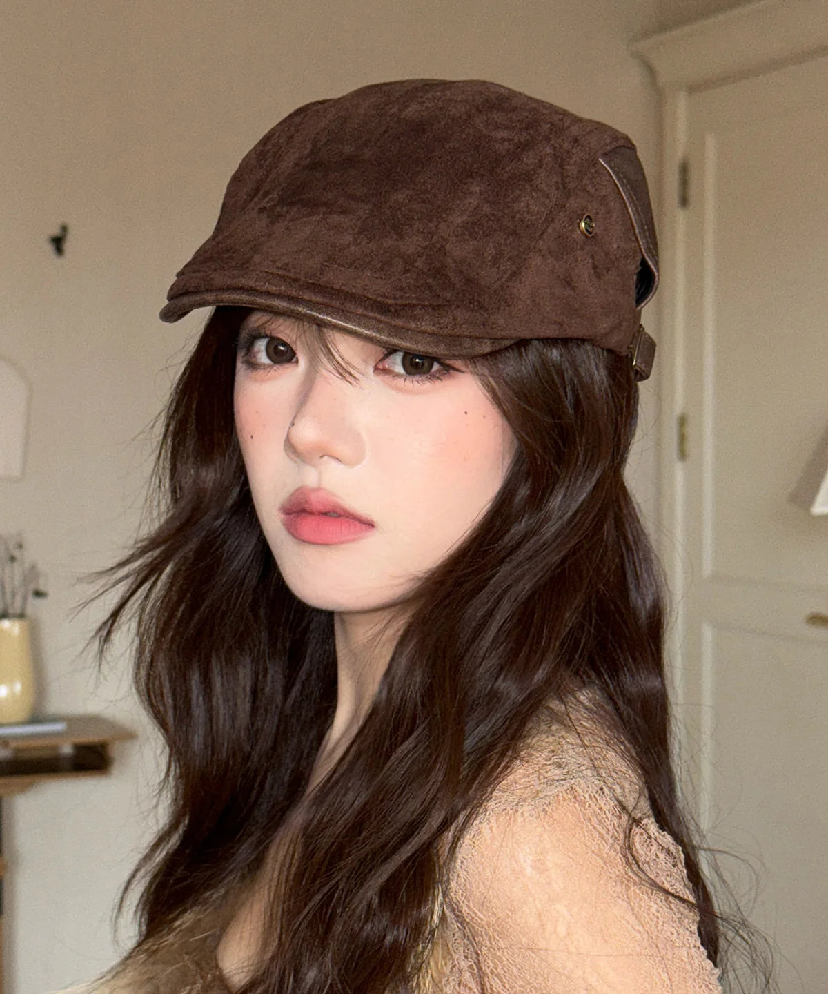 Unisex Bretonsk Hat Patchwork Design 4