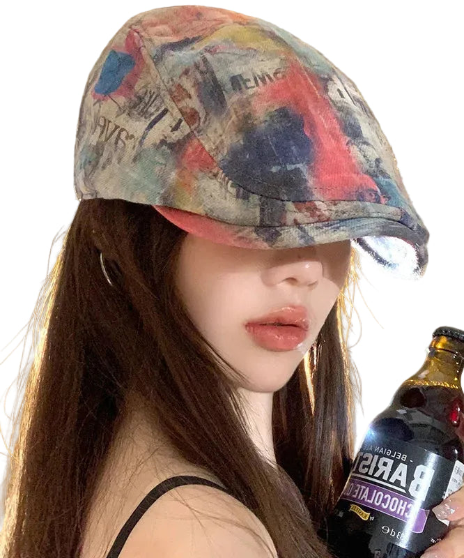 Unisex Bretonsk Hat med Graffitidesign 0