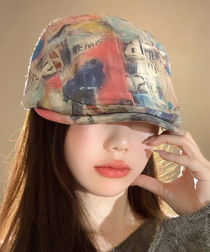 Unisex Bretonsk Hat med Graffitidesign 1