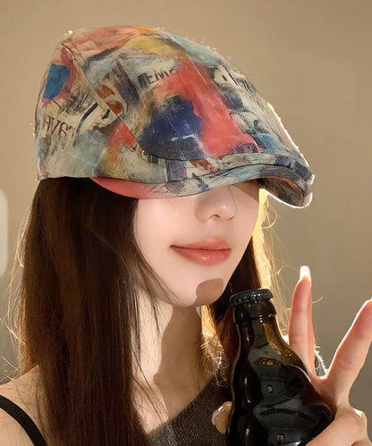 Unisex Bretonsk Hat med Graffitidesign 2