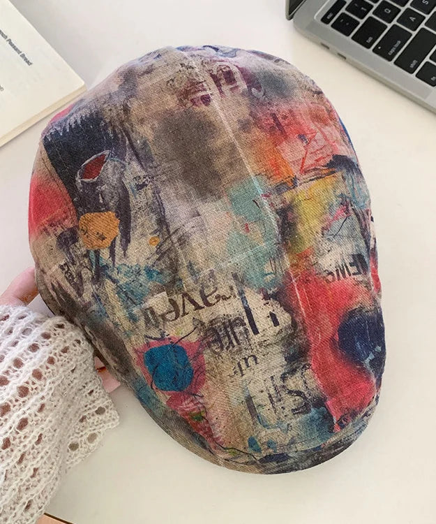 Unisex Bretonsk Hat med Graffitidesign 4