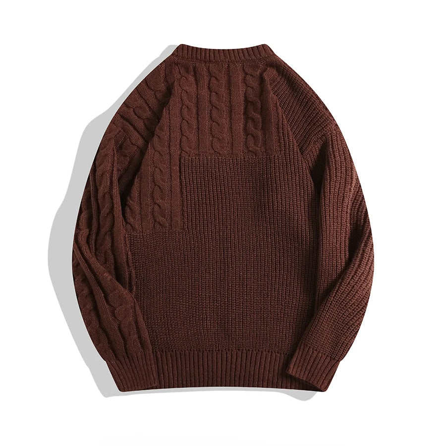 Unisex Cardigan Med Lynlås Og Dobbeltlommer 3