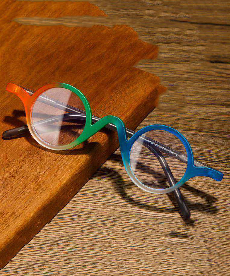 Unisex Fuld Frame Læsebriller i Regnbuefarver 2