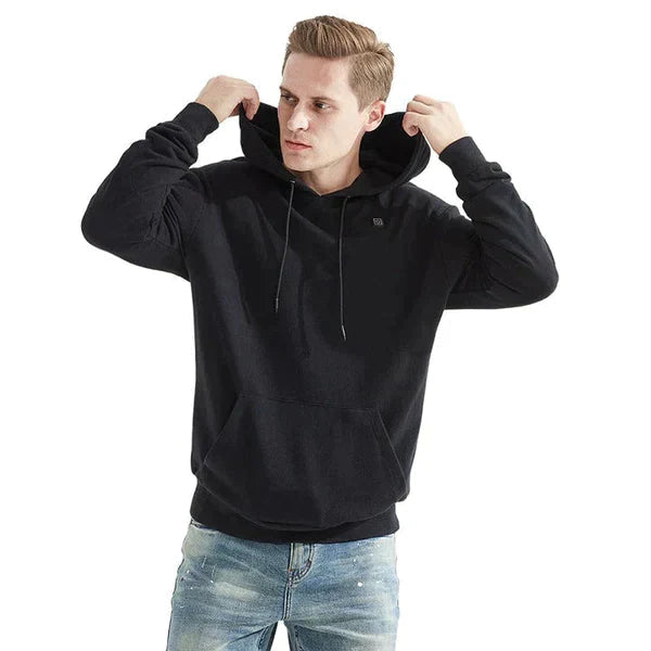 Unisex Hættetrøje Med Varmefunktion Til Mænd - Moderne Hoodies Med Justerbar Temperatur 5