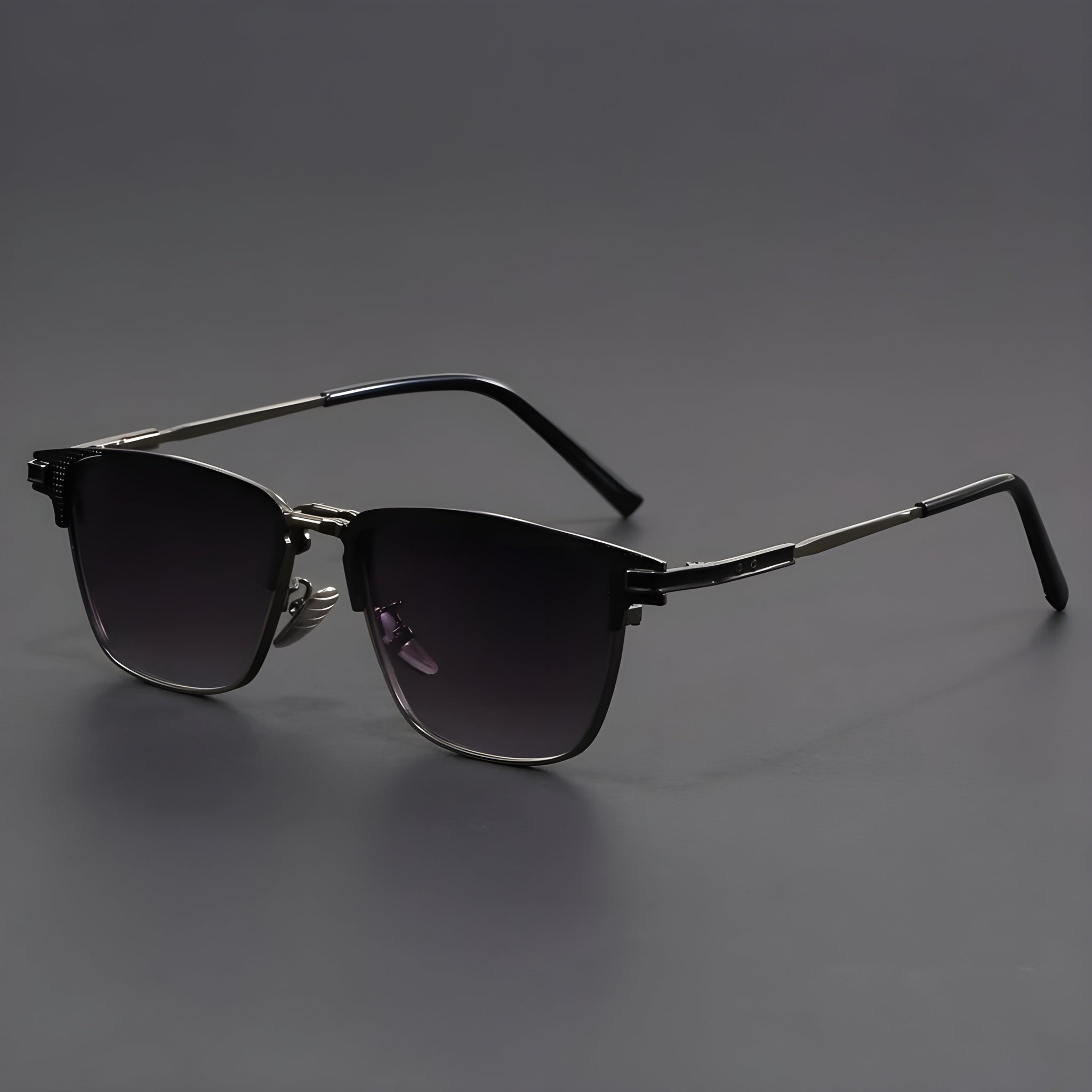 Unisex Halvramme Solbriller med Polariserede Linser 2