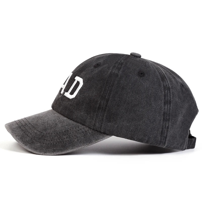 Unisex Justerbar Hat med Broderet Budskab 2