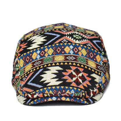 Unisex Kasket Retro Farverig Stil Justerbar 3