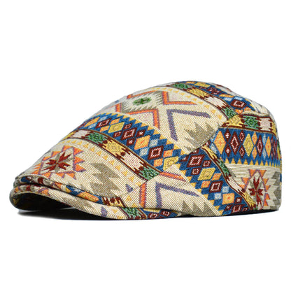 Unisex Kasket Retro Farverig Stil Justerbar 8