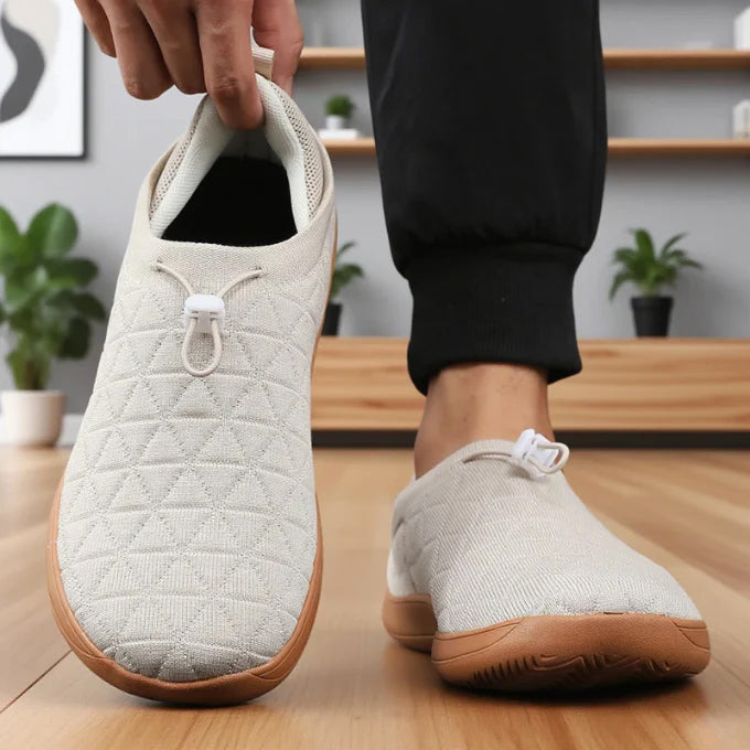 Unisex Komfortsko med Quiltet Design 1