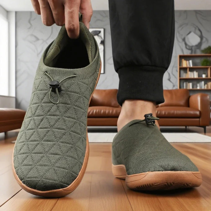 Unisex Komfortsko med Quiltet Design 3