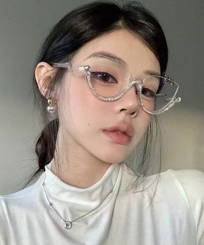 Unisex Læsebriller med Halv Kant og Blåt Lys Filter 1
