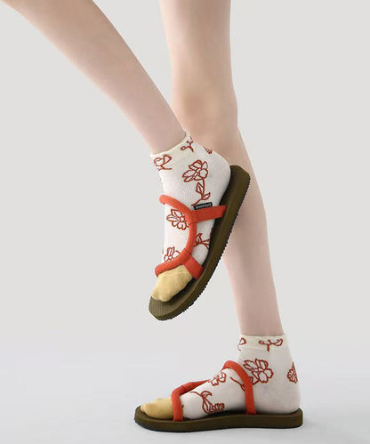 Unisex Low Cut Fashion Sokker 0