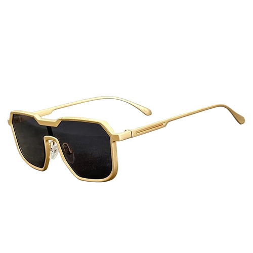 Unisex Metal Solbriller Retro Stil med UV400 Beskyttelse 0