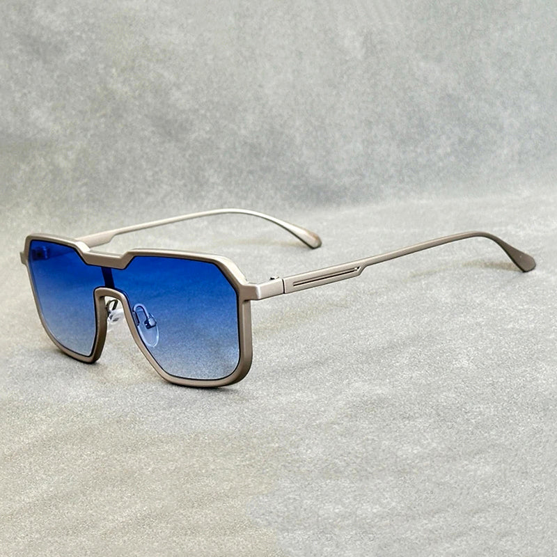 Unisex Metal Solbriller Retro Stil med UV400 Beskyttelse 1