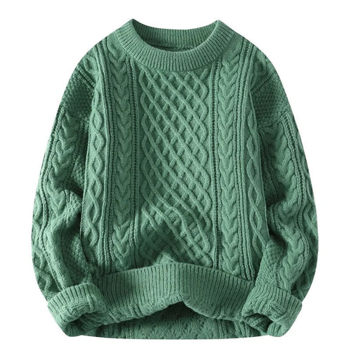 Unisex O-Neck Knitted Sweater 0
