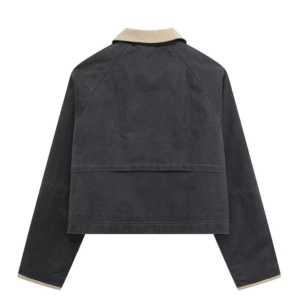 Unisex Oversized Arbejdsjakke Boxy Stil 3