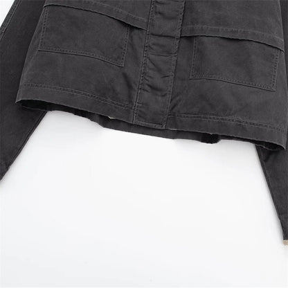 Unisex Oversized Arbejdsjakke Boxy Stil 7