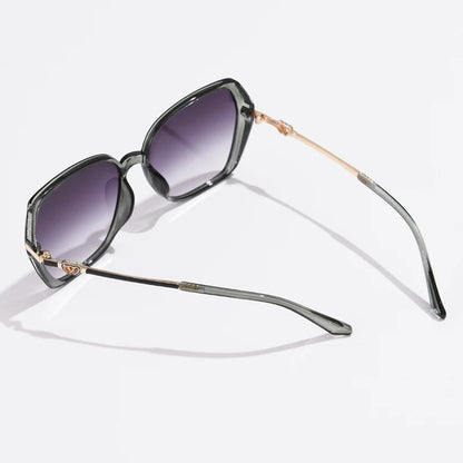 Unisex Oversized Sunglasses with Gradient Lenses 5