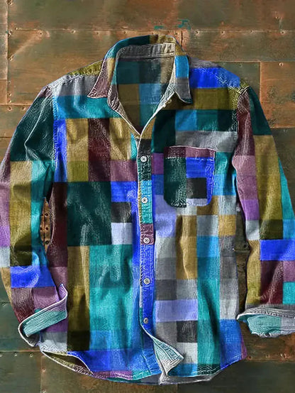 Unisex Polo Skjorte Vintage Casual Stil 2