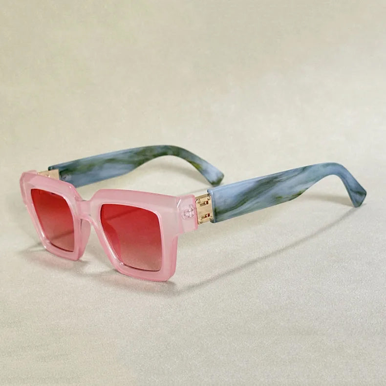 Unisex Retro Solbriller Firkantet Stil 4