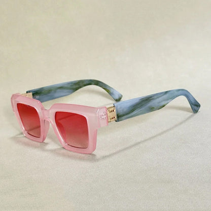 Unisex Retro Solbriller Firkantet Stil 4