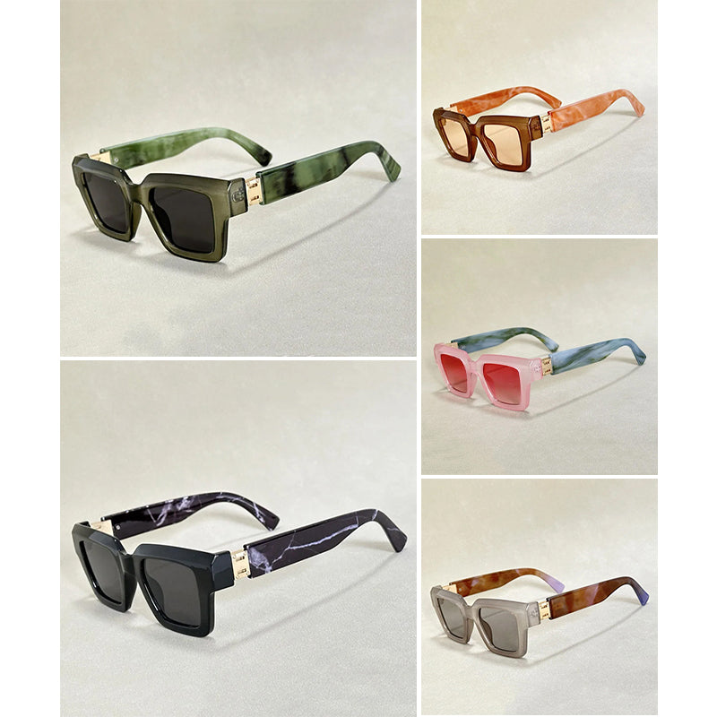 Unisex Retro Solbriller Firkantet Stil 8