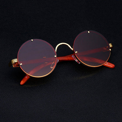 Unisex Runde Solbriller Retro Stil 1