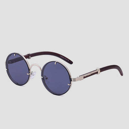 Unisex Runde Solbriller Retro Stil 4