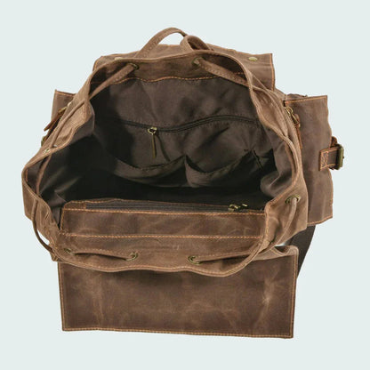 Unisex Rygsæk med Snoretræk og Vintage Stil 8