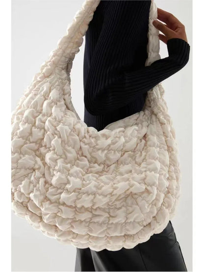 Unisex Skuldertaske Rummelig Med Praktiske Lommer 2