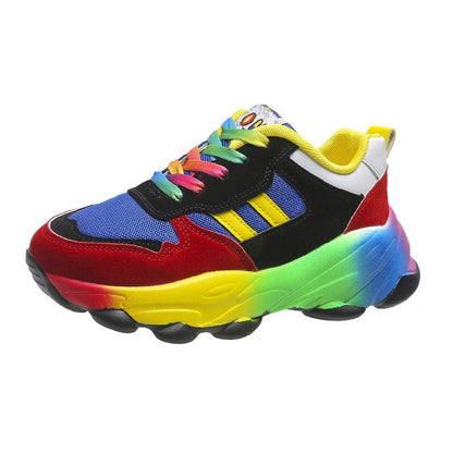 Unisex Sneakers Farverigt Design Komfortabel og Fleksibel 5