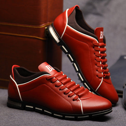 Unisex Sneakers Læderlook Moderne Komfortable 3