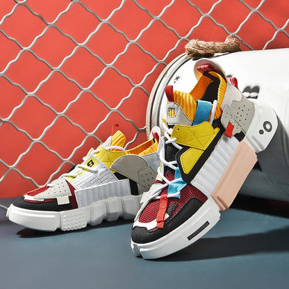Unisex Sneakers Moderne Design Slankt 6