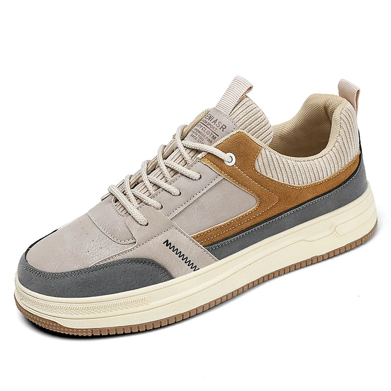 Unisex Sneakers Patchwork Retro Style 0