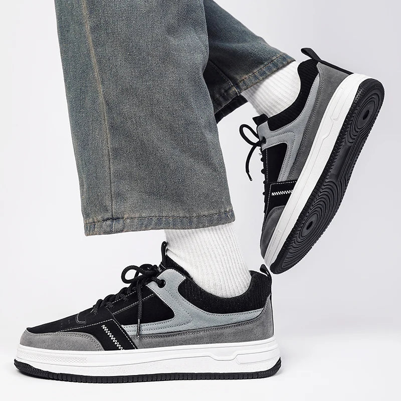 Unisex Sneakers Patchwork Retro Style 4