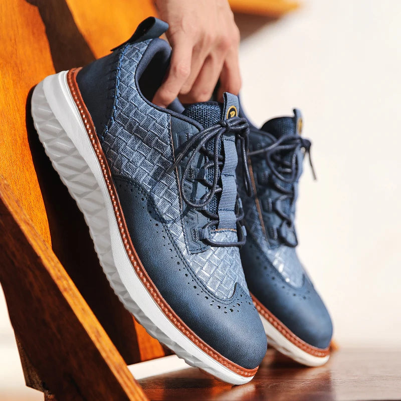 Unisex Sneakers med Vævet Design 4