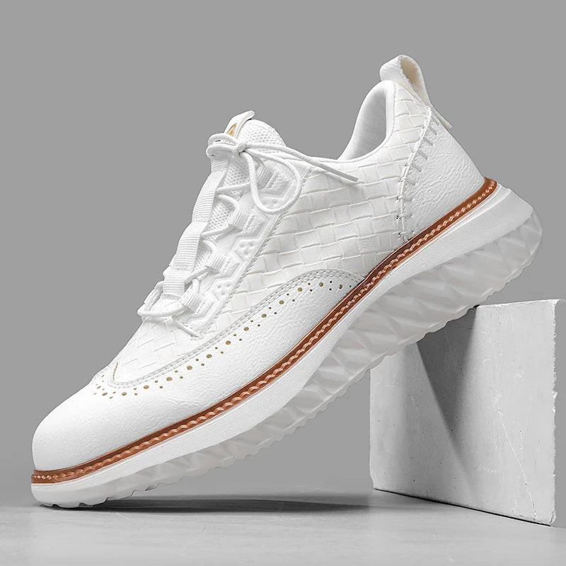Unisex Sneakers med Vævet Design 9