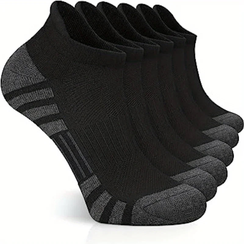 Unisex Sneakersokker Åndbare - 6 Par Til Aktiv Livsstil 0